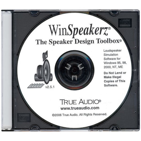 Main product image for True Audio WinSpeakerz Speaker Design Software 500-946